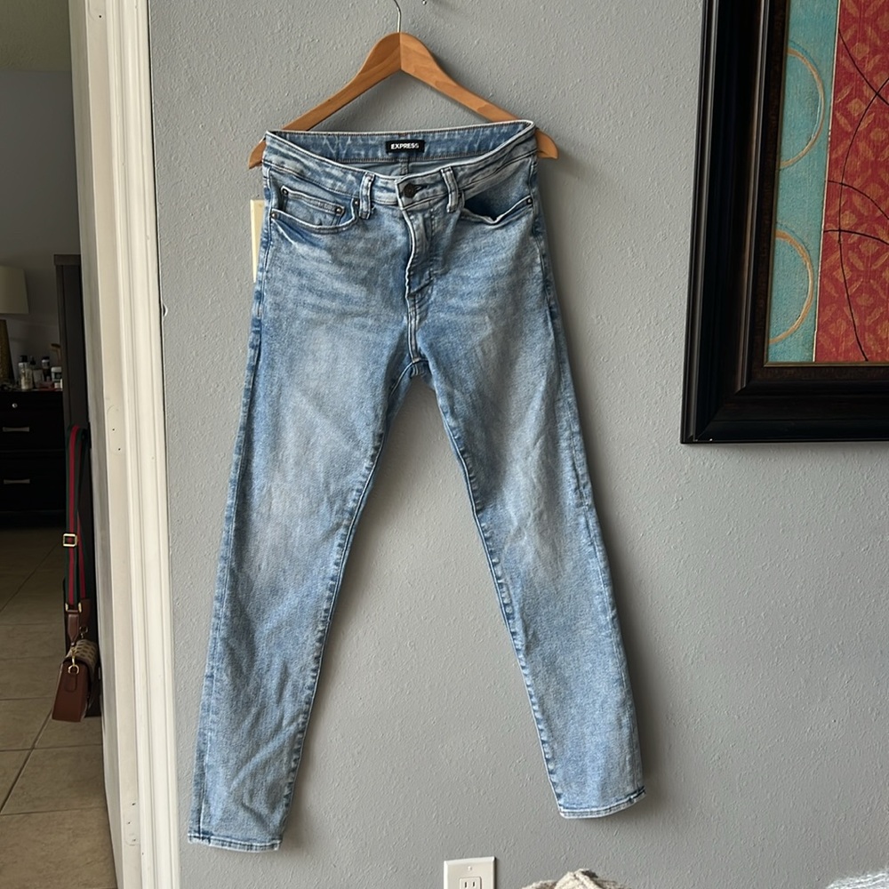 Express Light Blue Jeans